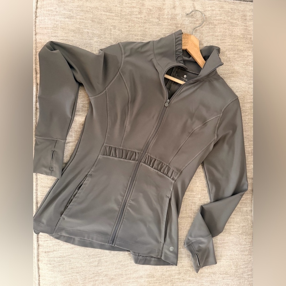 Apana Women's Charcoal Utility Jacket - Picture 4 of 4